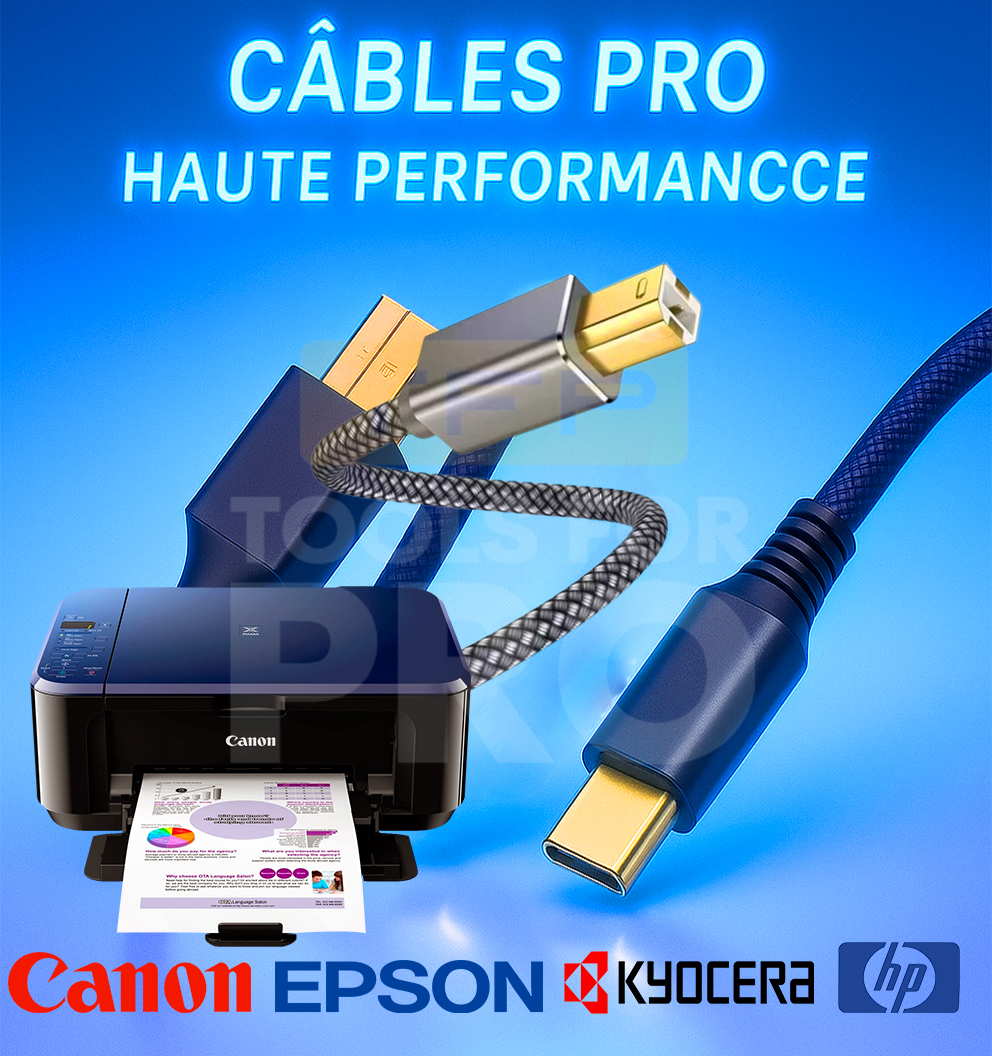 CABLE IMPRIMANTE TYPE C PRO 3.1 - Image 4